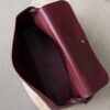 CHANEL Maxi Flap Bag Grained Calfskin In Burgundy