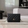 CHANEL WOC Calfskin in Black