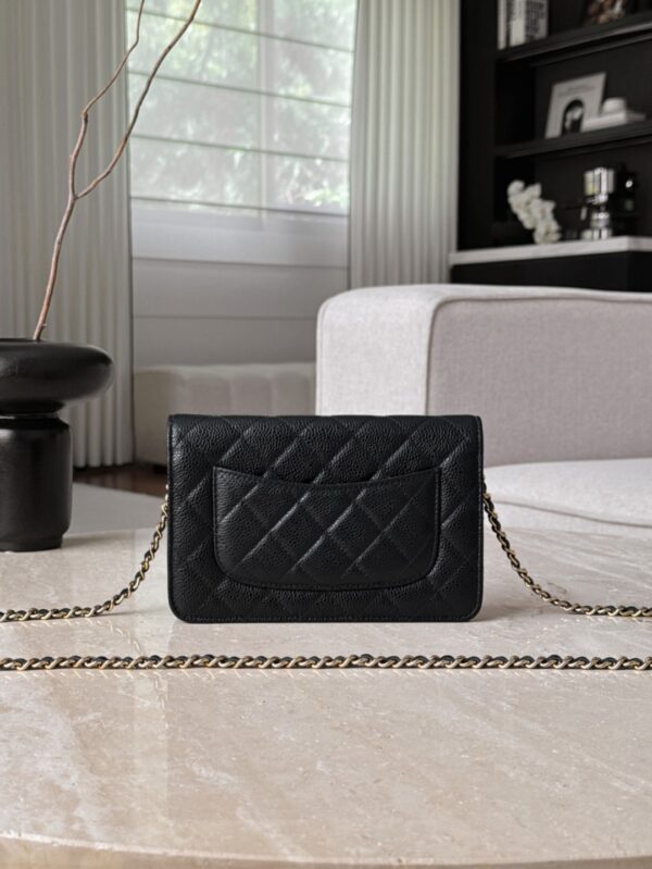 CHANEL WOC Calfskin in Black