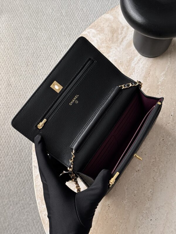 CHANEL WOC Calfskin in Black