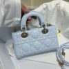 DIOR Lady D-Joy Bag Cannage Lambskin Glacier Blue