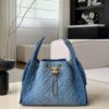 CHANEL 26P 25Bag Dark Wash Denim Blue