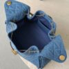 CHANEL 26P 25Bag Dark Wash Denim Blue