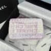 CHANEL Tweed Quilted Mini Rectangular Flap Pink Multicolor