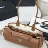 CHANEL Small Shopping Bag Grained Calfskin