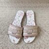 DIOR Dway Slide Rose des Vents Millefiori Motif