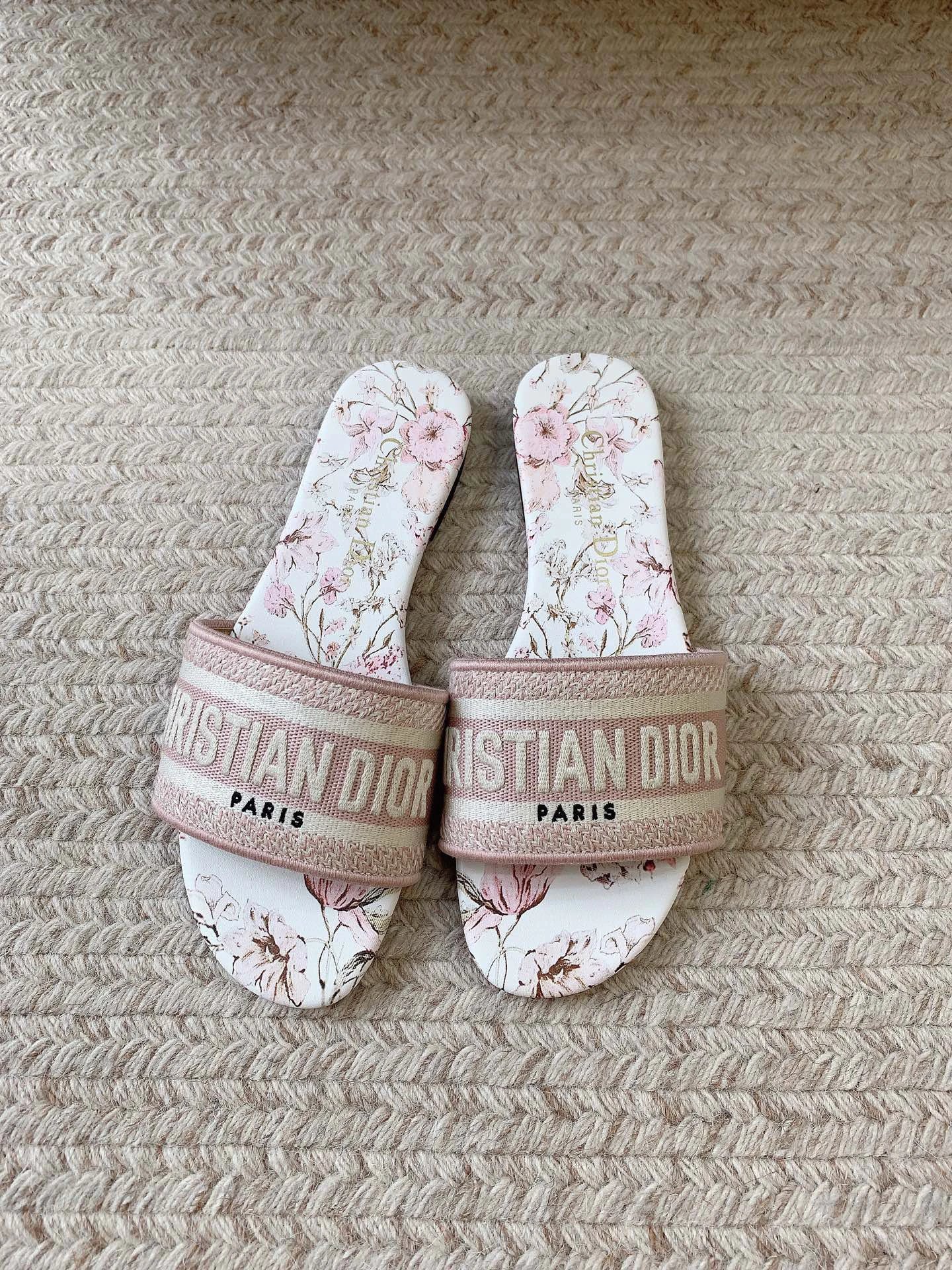 IMG_1138 DIOR Dway Slide Rose des Vents Millefiori Motif - 图片 2