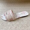 dior dway slide rose des vents millefiori motif