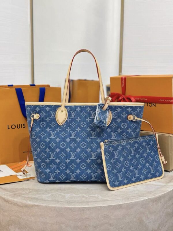 LV Denim Washed Blue Collection M13192