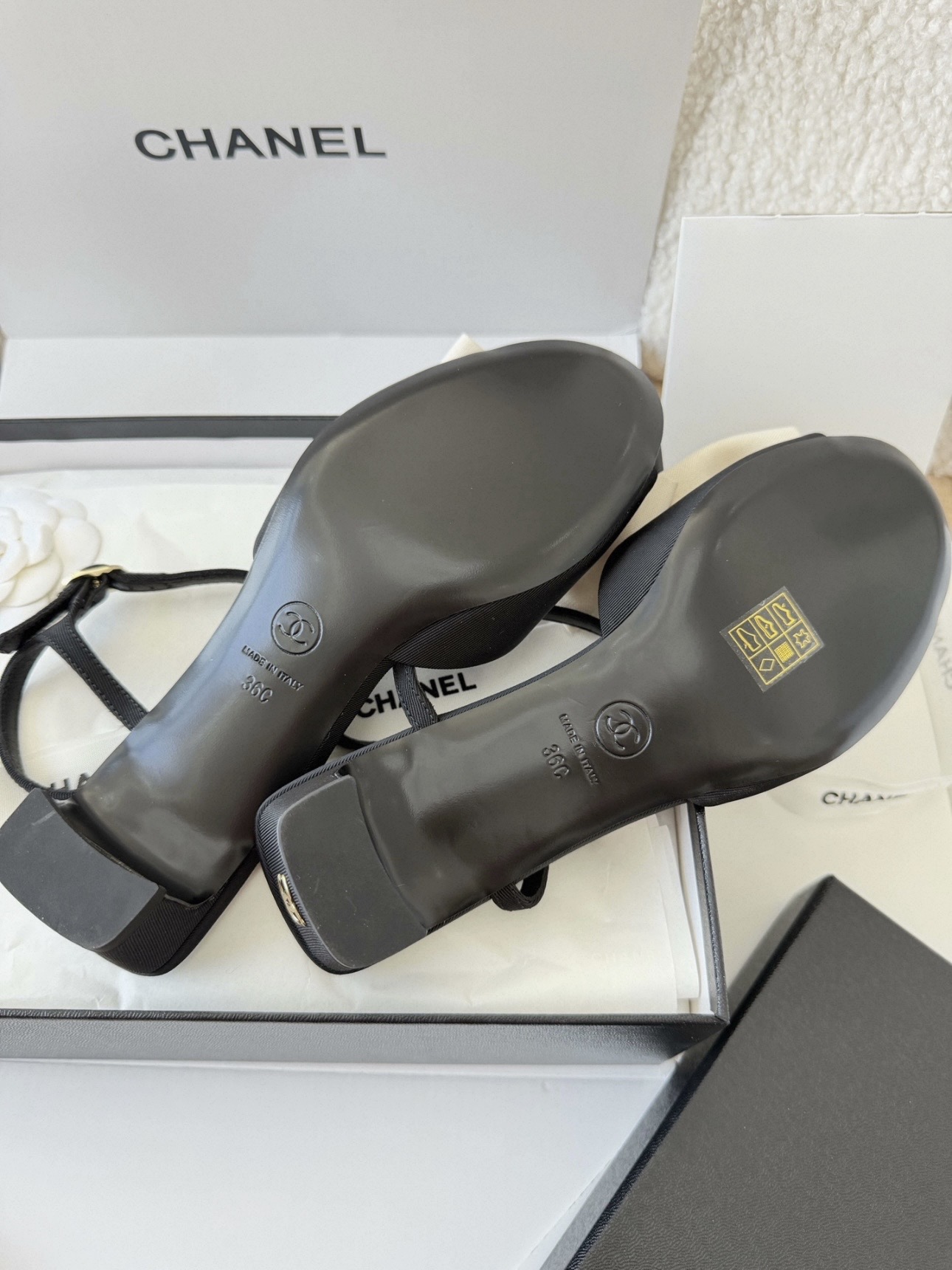 Screenshot CHANEL Sandals Grosgrain - 图片 6