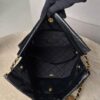CHANEL Shiny Calfskin Quilted 22bag Black
