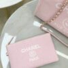 CHANEL Small Deauville Shopping Tote Light Pink Canvas