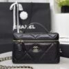 CHANEL 25K Vanity with chain – Grained calfskin