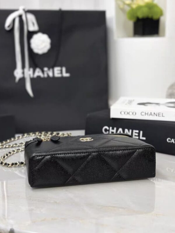 CHANEL 25K Vanity with chain – Grained calfskin