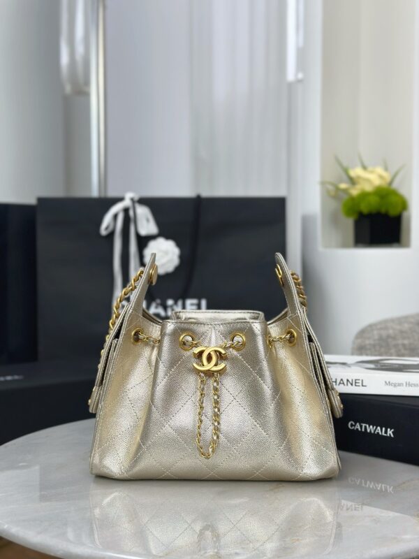 CHANEL 26C 25Bag MINI Caviar leather In Metallic Color