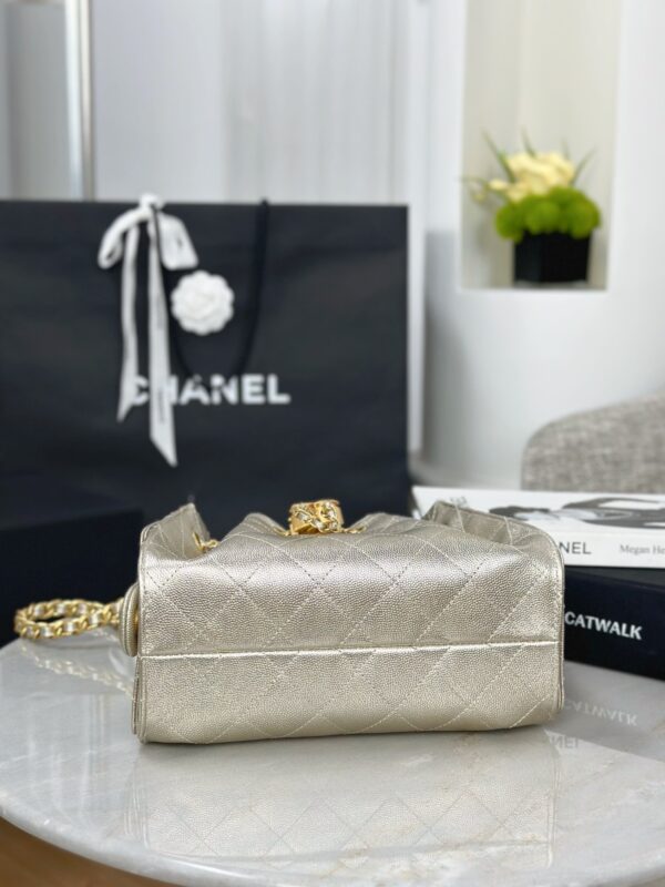 CHANEL 26C 25Bag MINI Caviar leather In Metallic Color