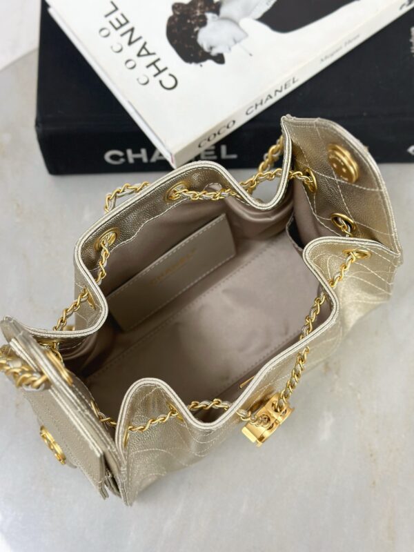 CHANEL 26C 25Bag MINI Caviar leather In Metallic Color