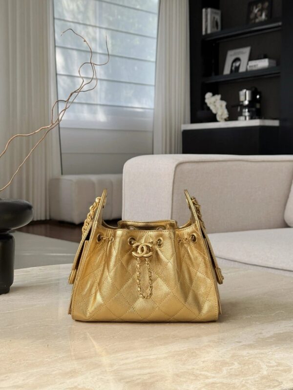 CHANEL 26C Hobobag Gold Color