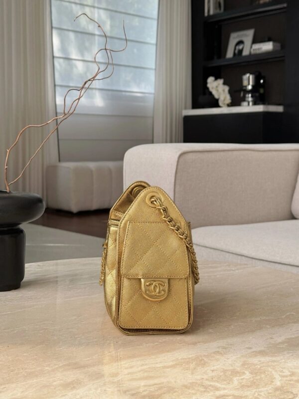 CHANEL 26C Hobobag Gold Color