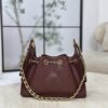 CHANEL 25bag Calfskin Burgundy MINI