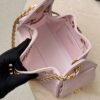 CHANEL 26C MINI Hobobag Calfskin In Pink