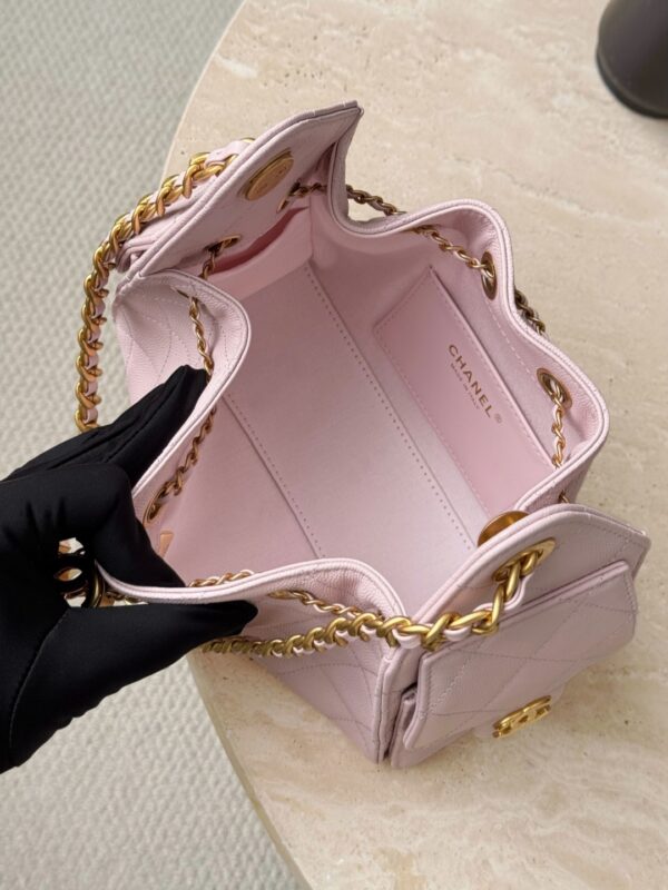 CHANEL 26C MINI Hobobag Calfskin In Pink