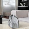 CHANEL 25Bag Calfskin in Light Metallie Silver