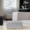 CHANEL 25Bag Calfskin in Light Metallie Silver