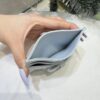 DIOR Lady Dior Freesia Card Holder Ice Blue Cannage Lambskin
