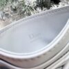 DIOR Lady Dior Freesia Card Holder Ice Blue Cannage Lambskin