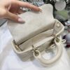 DIOR Mini Lady D-Joy Bag Craie Cannage Lambskin