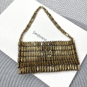 ysl evening bag in crystals