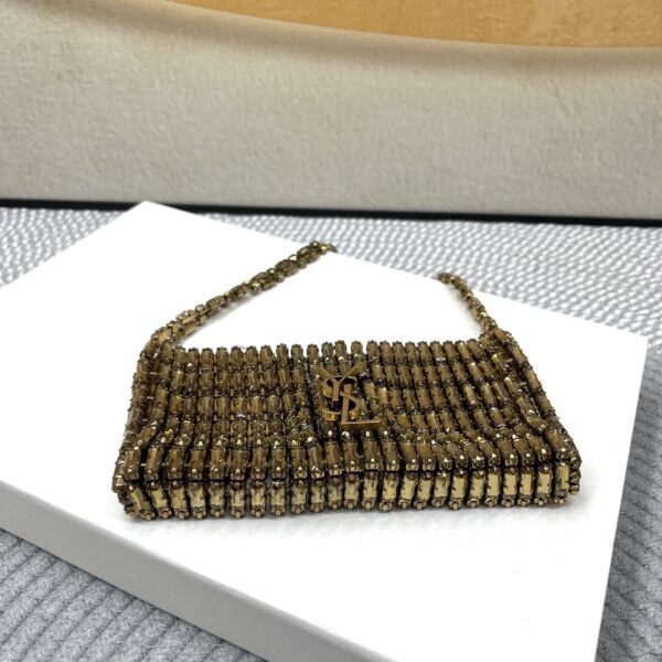 YSL EVENING bag in crystals