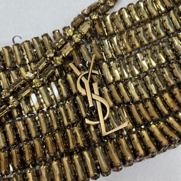 YSL EVENING bag in crystals