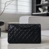 CHANEL So Black Medium Lambskin Flap Bag