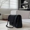 CHANEL So Black Medium Lambskin Flap Bag