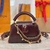 LV Capucines East-West Mini Grenat Red M25473