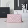 CHANEL Wallet on Chain Grained Calfskin Imitation Pearl