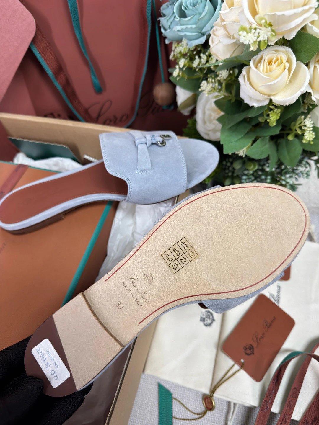 IMG_2233 LP Summer Charms Sandal Suede Goatskin - 图片 5