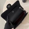 CHANEL Flap Bag Quilted Goatskin Small Black