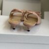 Dior Bow Heeled Slingback Sandal