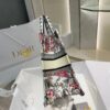 dior canvas embroidered medium book tote white multicolor