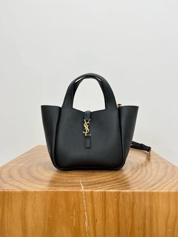 YSL Le5À7 Bea Baby Leather Tote Bag