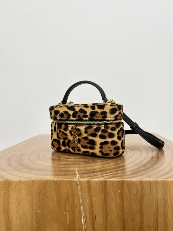YSL GABY vanity in pony hair leather