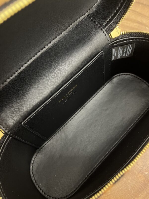 YSL GABY vanity in pony hair leather