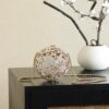 CHANEL Gold Metal Strass Crystal Sphere Minaudiere Clutch