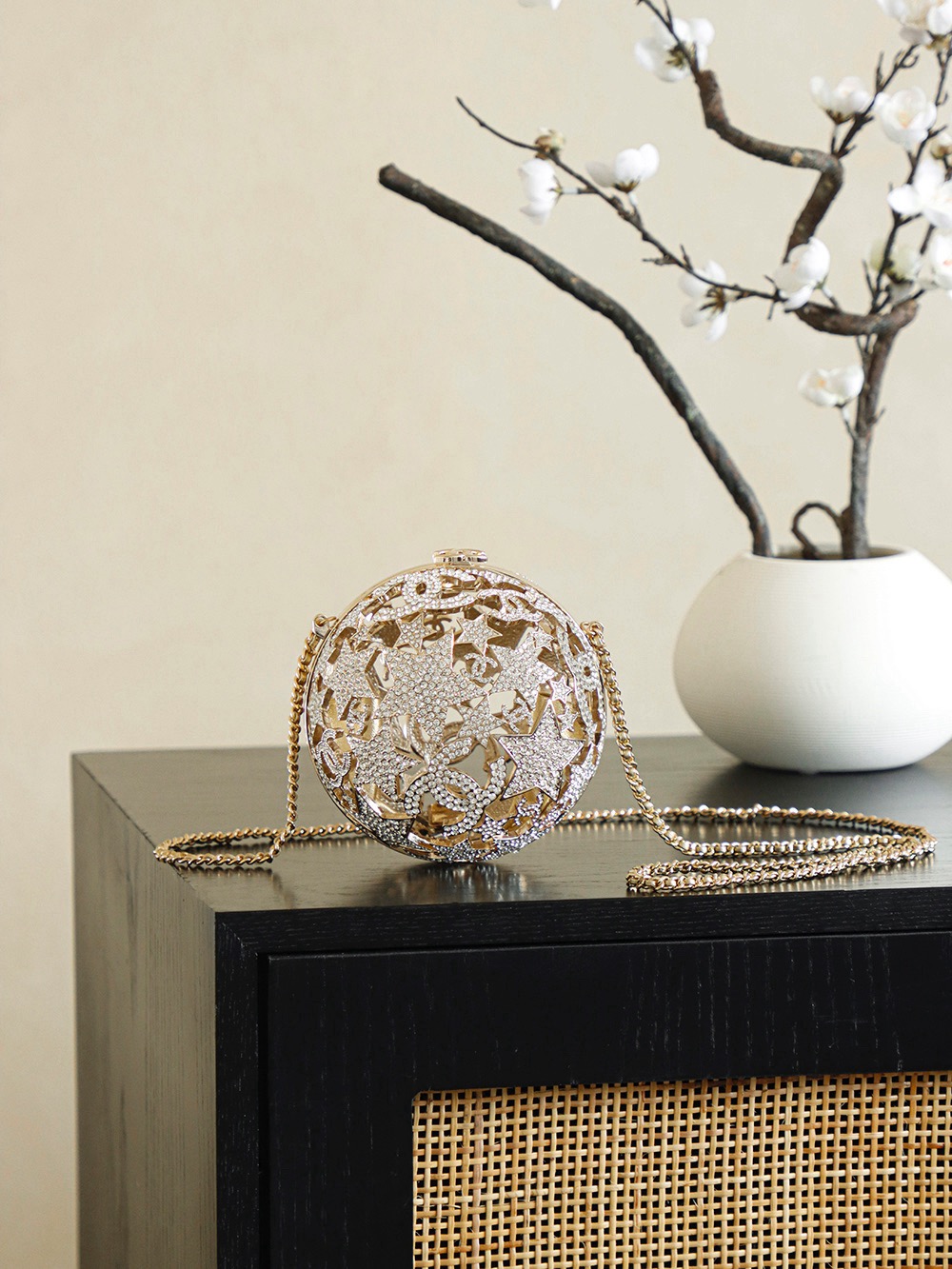 IMG_2698 CHANEL Vanity with chain – Grained calfskin - 图片 4