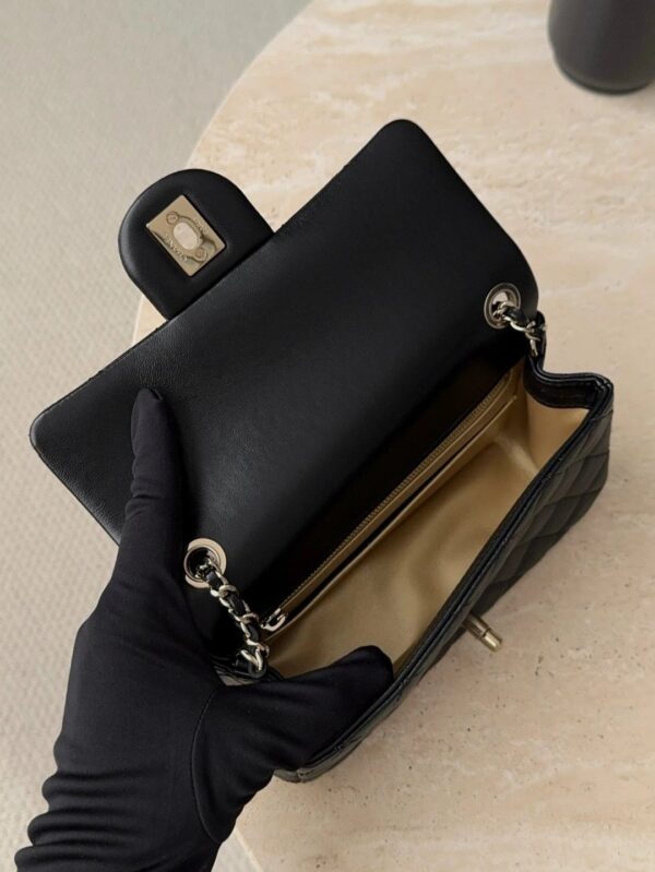 CHANEL Classic Flap CF with Light Gold Ball Charm – 20cm