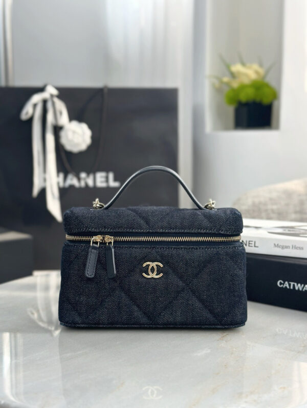 CHANEL 26S Denim Vanity Bag