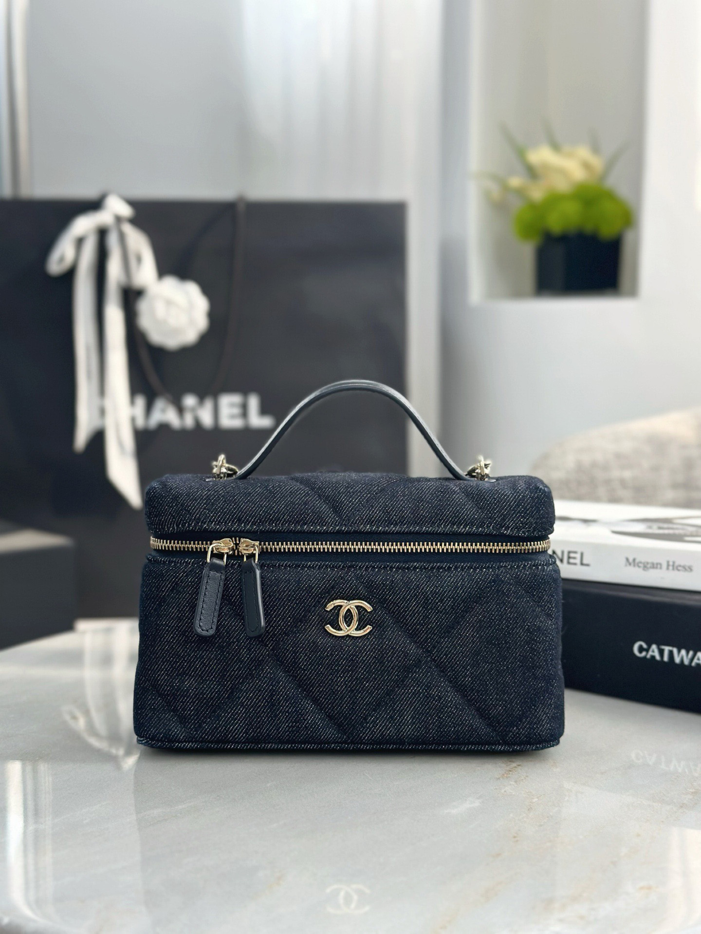 IMG_3075 CHANEL 26S Denim Vanity Bag - 图片 2